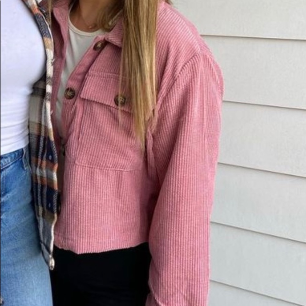 Pink Shacket